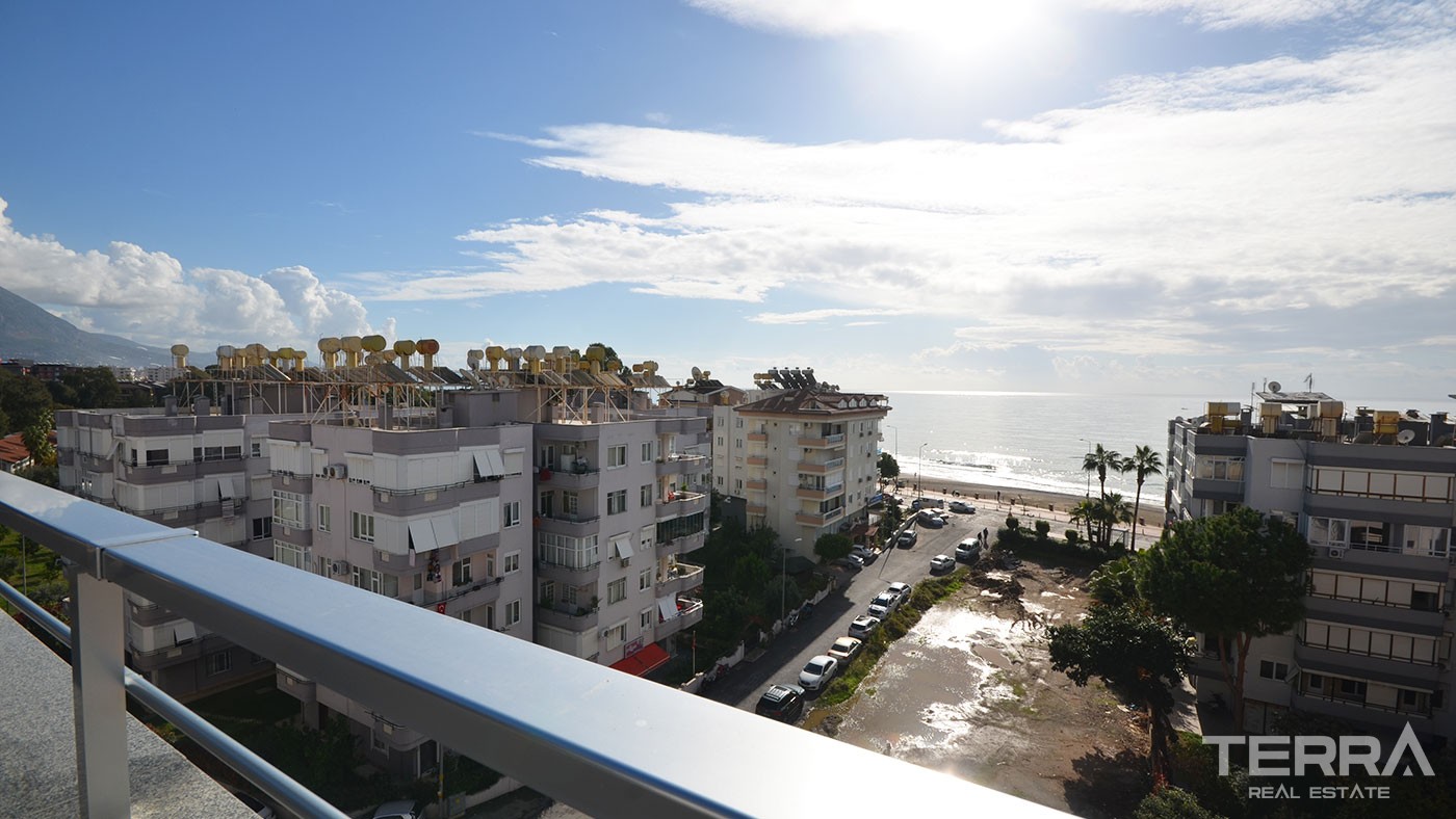 Spacieux Appartement en Duplex Avec 5 Chambres à Alanya Centre-Ville - 46496