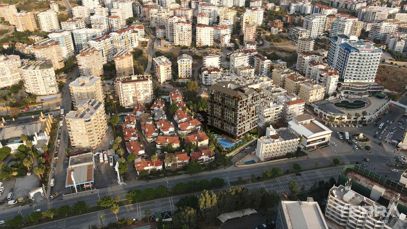 Luxury Sea View Apartments to Buy in Alanya Tosmur Nearby the Beach - 46522
