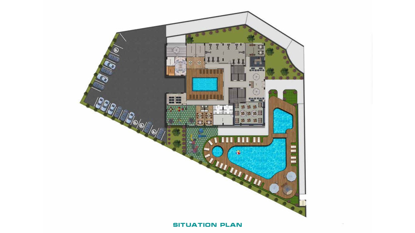 Luxury Sea View Apartments to Buy in Alanya Tosmur Nearby the Beach - 46523