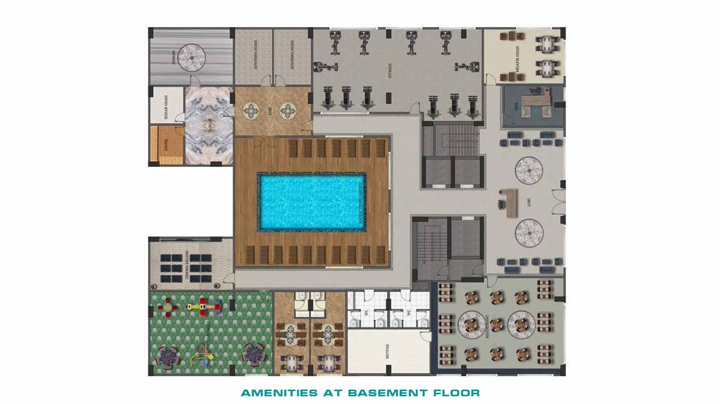 Luxury Sea View Apartments to Buy in Alanya Tosmur Nearby the Beach - 46524