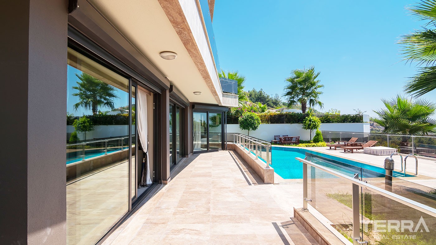 Smart Home Villa with a Splendid Sea-View to buy in Alanya Bektaş - 46672