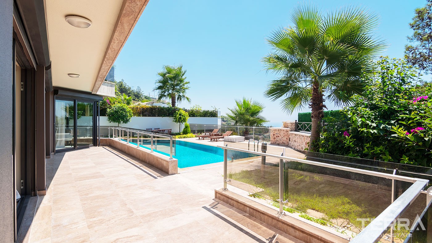 Smart Home Villa with a Splendid Sea-View to buy in Alanya Bektaş - 46673