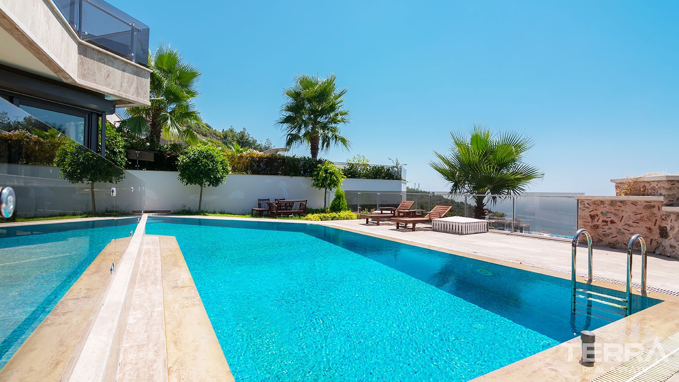 Smart Home Villa with a Splendid Sea-View to buy in Alanya Bektaş - 46674