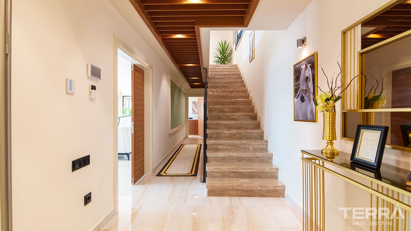Smart Home Villa with a Splendid Sea-View to buy in Alanya Bektaş - 46678