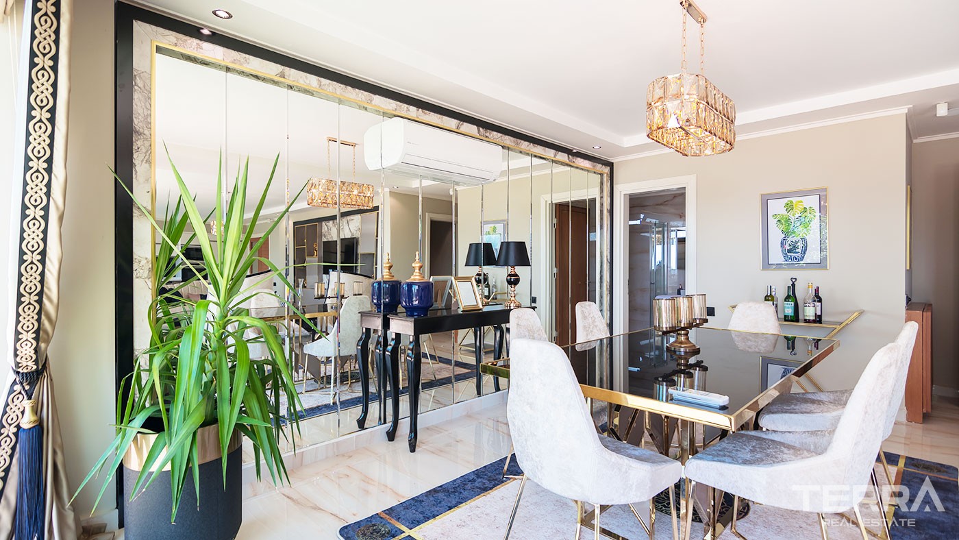 Smart Home Villa with a Splendid Sea-View to buy in Alanya Bektaş - 46694