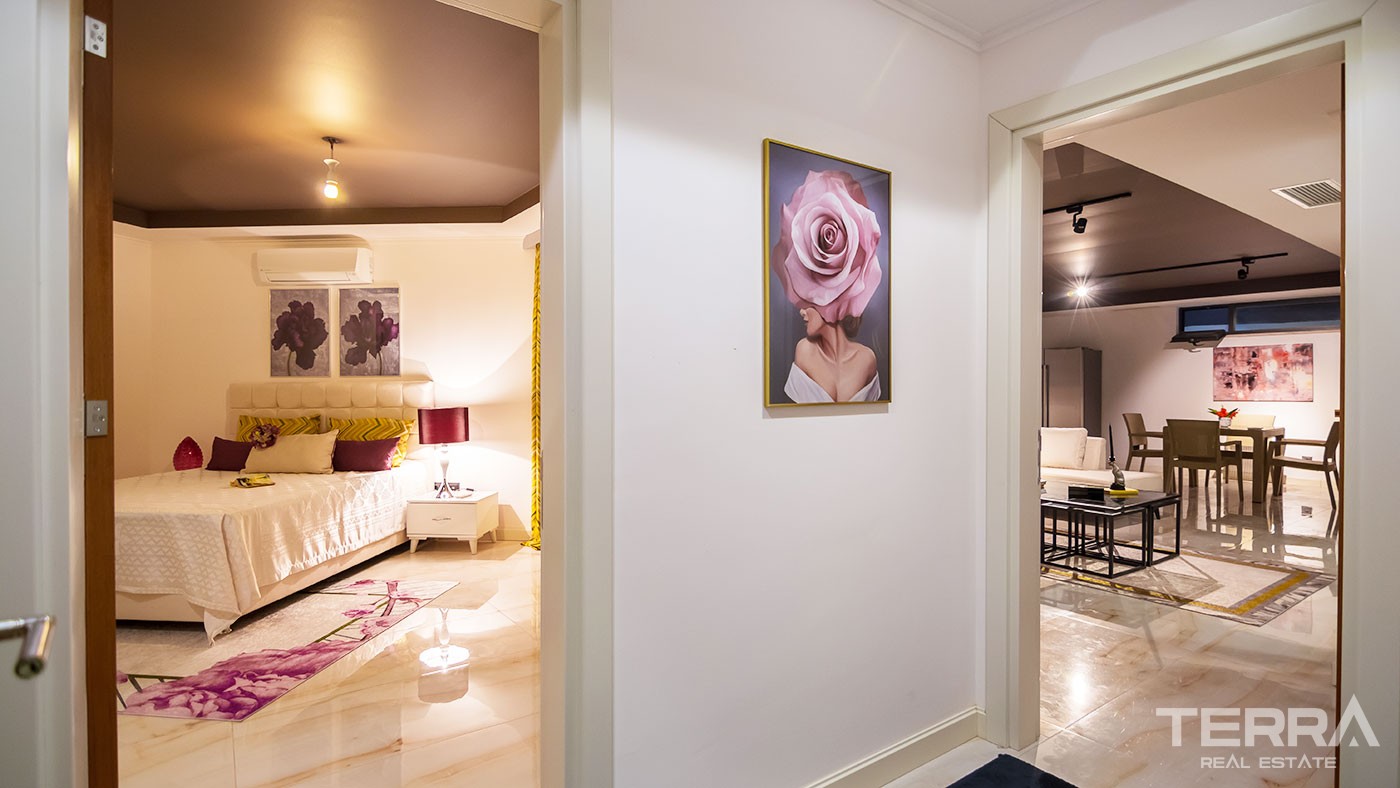 Smart Home Villa with a Splendid Sea-View to buy in Alanya Bektaş - 46700