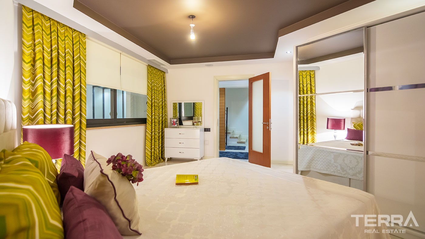 Smart Home Villa with a Splendid Sea-View to buy in Alanya Bektaş - 46704