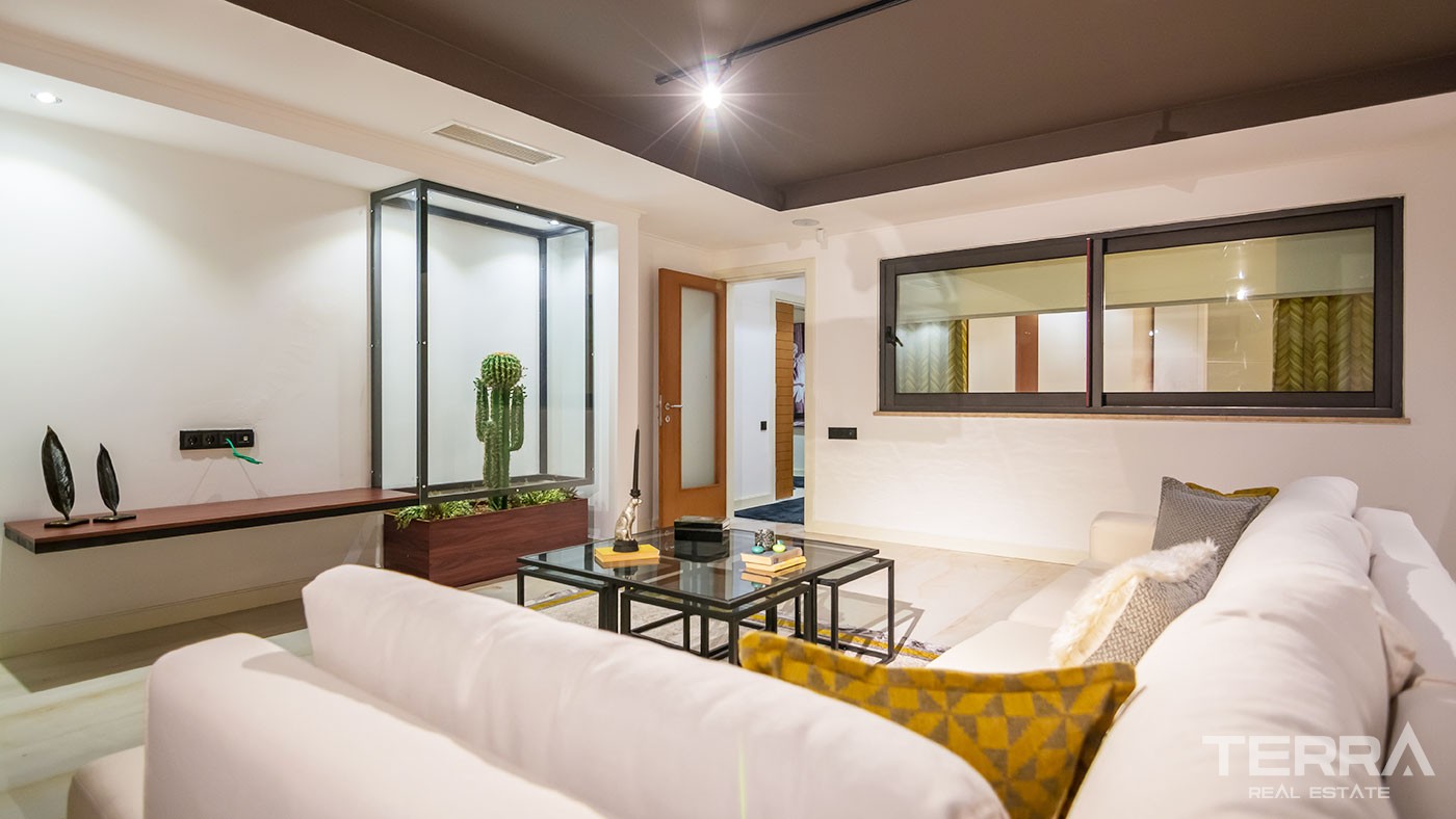 Smart Home Villa with a Splendid Sea-View to buy in Alanya Bektaş - 46708