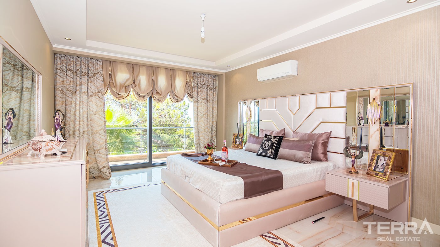 Smart Home Villa with a Splendid Sea-View to buy in Alanya Bektaş - 46714