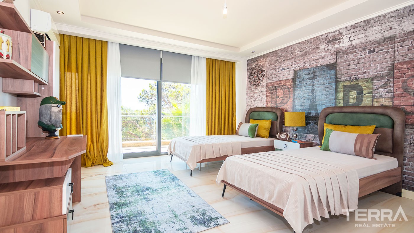 Smart Home Villa with a Splendid Sea-View to buy in Alanya Bektaş - 46719