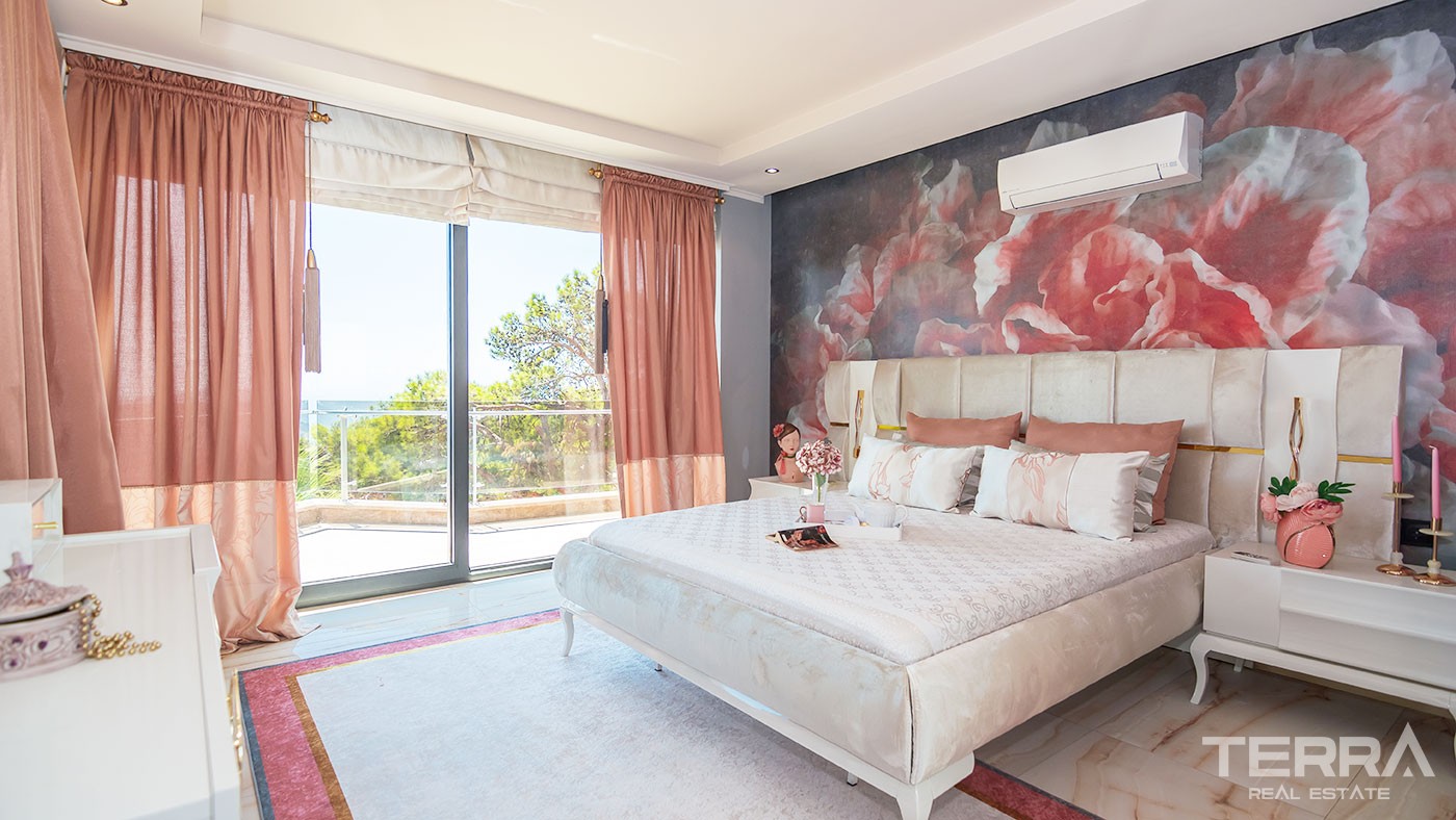 Smart Home Villa with a Splendid Sea-View to buy in Alanya Bektaş - 46724