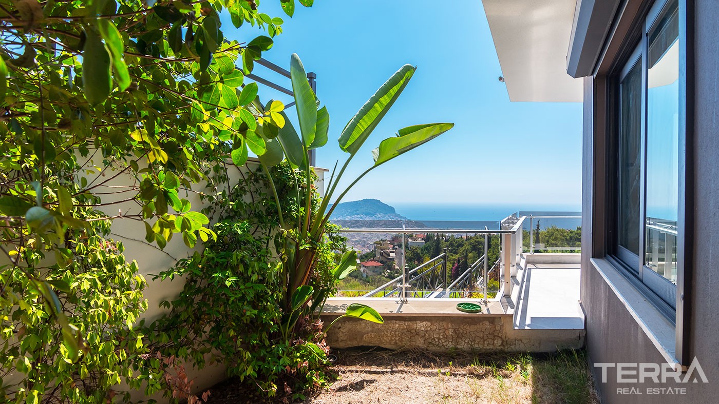 Immobilier de Luxe Vue Mer & Ville à Vendre à Alanya Bektaş - 46761