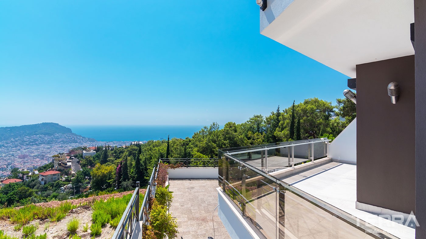 Immobilier de Luxe Vue Mer & Ville à Vendre à Alanya Bektaş - 46762