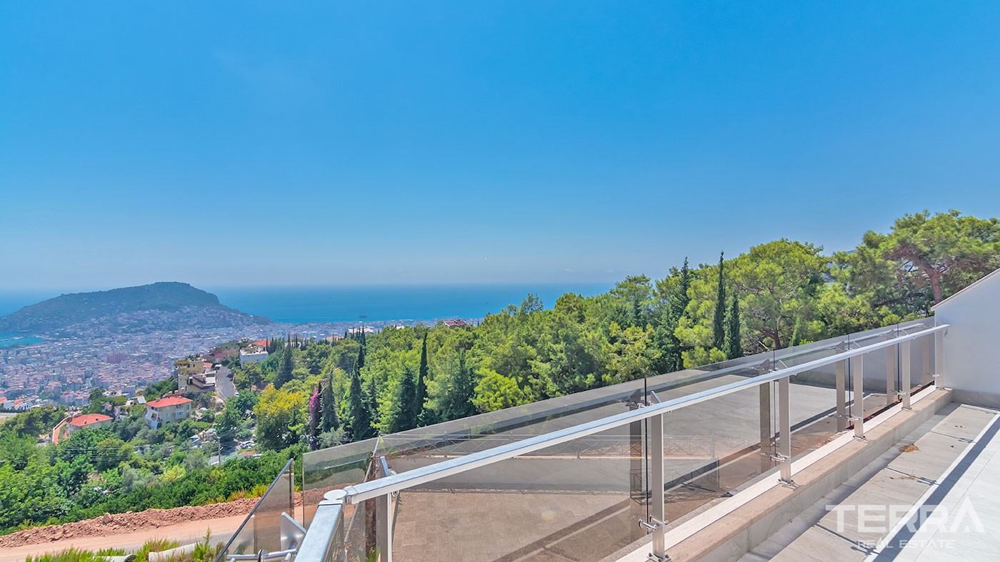 Immobilier de Luxe Vue Mer & Ville à Vendre à Alanya Bektaş - 46787