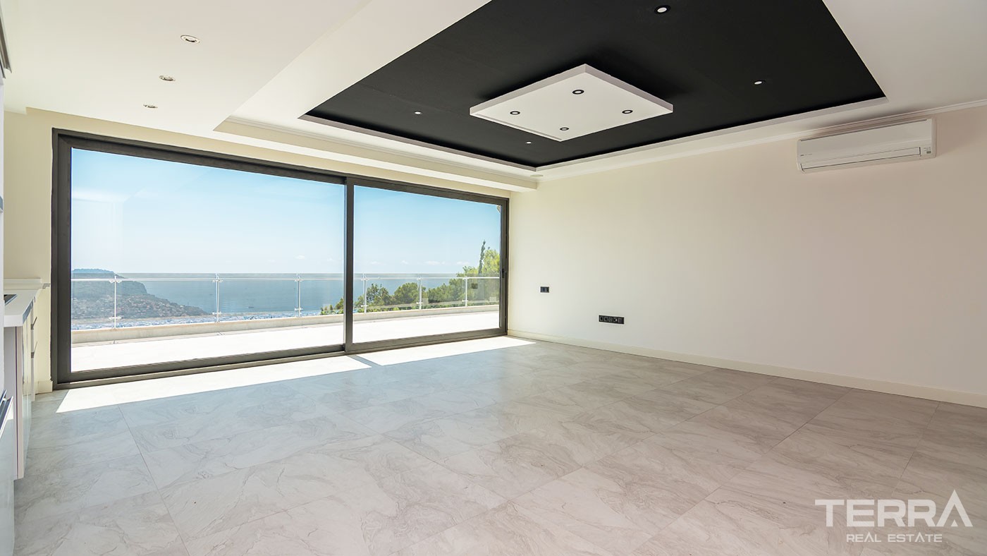 Immobilier de Luxe Vue Mer & Ville à Vendre à Alanya Bektaş - 46819