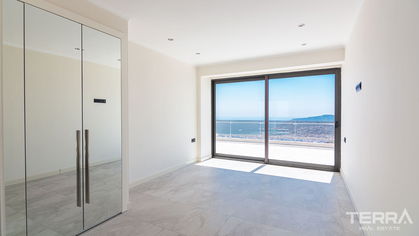 Immobilier de Luxe Vue Mer & Ville à Vendre à Alanya Bektaş - 46824