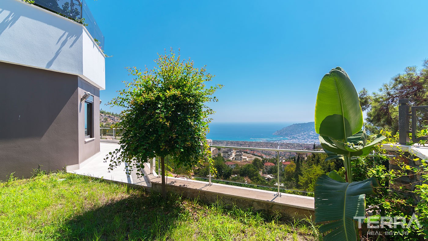 Immobilier de Luxe Vue Mer & Ville à Vendre à Alanya Bektaş - 46837