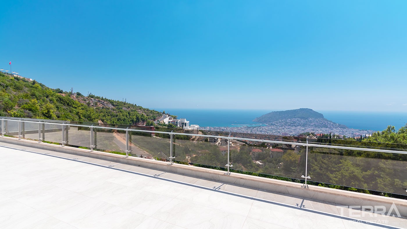 Immobilier de Luxe Vue Mer & Ville à Vendre à Alanya Bektaş - 46841
