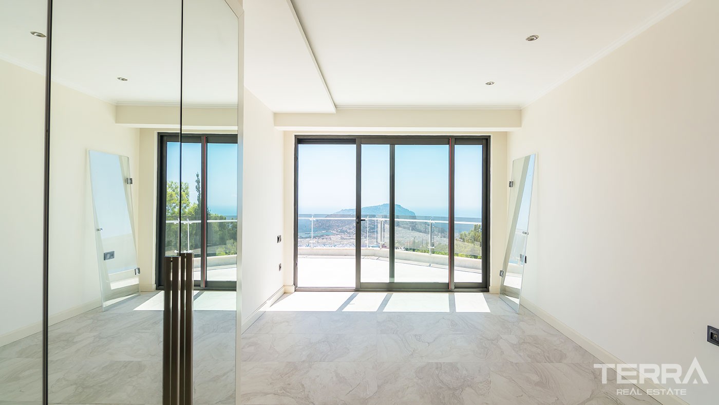 Immobilier de Luxe Vue Mer & Ville à Vendre à Alanya Bektaş - 46845