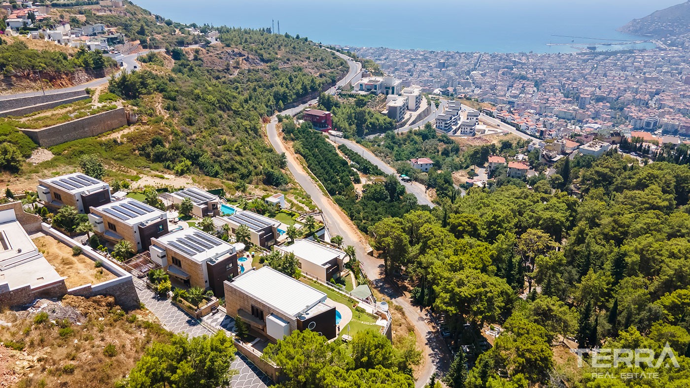 Immobilier de Luxe Vue Mer & Ville à Vendre à Alanya Bektaş - 46848