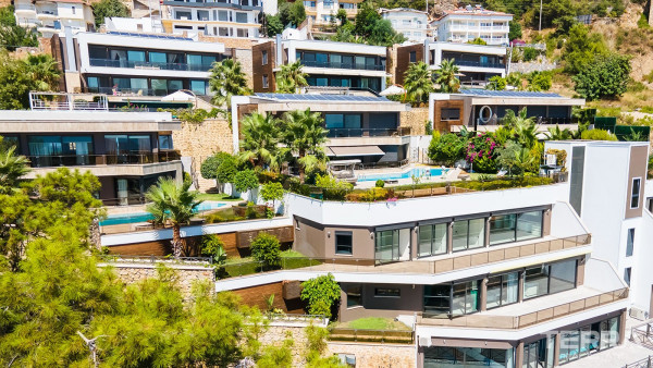 Niesamowite mieszkania na sprzedaż w Bektaş Alanya z panoramicznym widokiem na morze