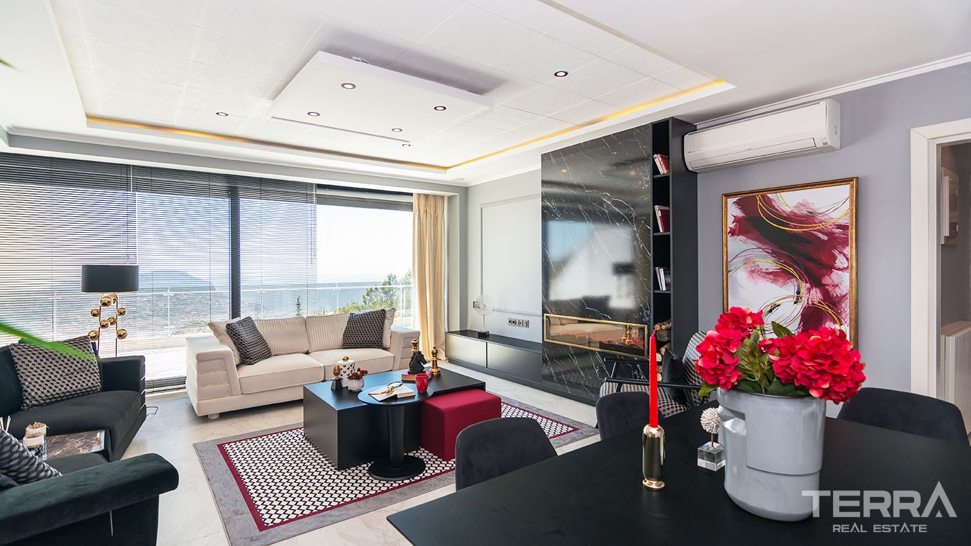 Appartement Avec Vue Mer A Couper le Souffle à Alanya Bektaş - 46860