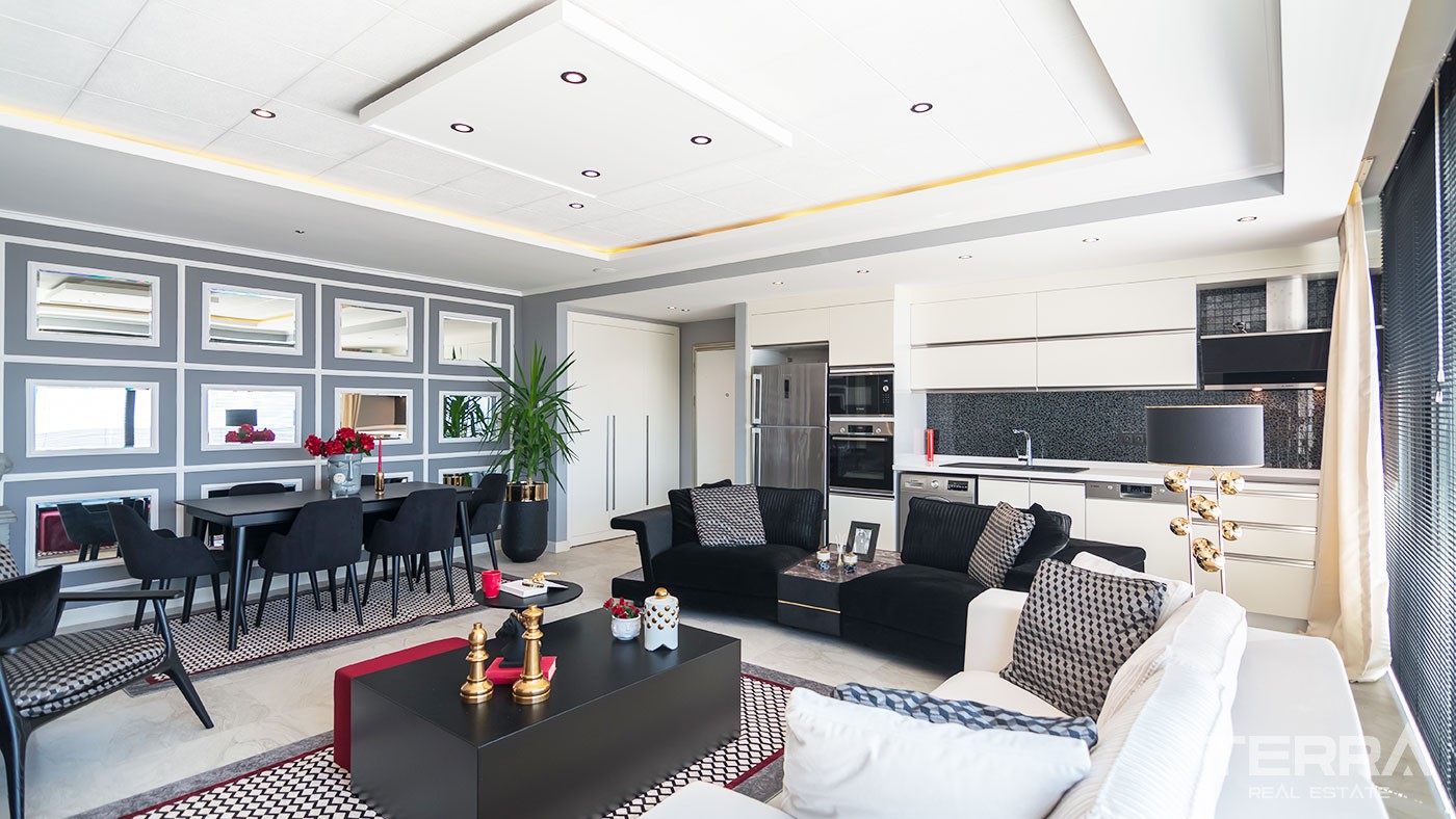 Appartement Avec Vue Mer A Couper le Souffle à Alanya Bektaş - 46863
