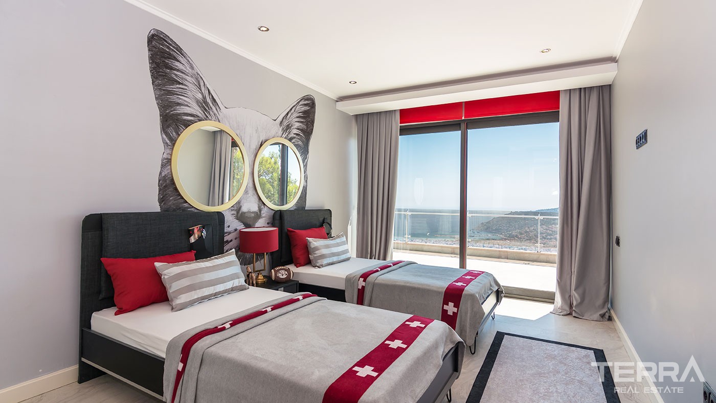 Appartement Avec Vue Mer A Couper le Souffle à Alanya Bektaş - 46869
