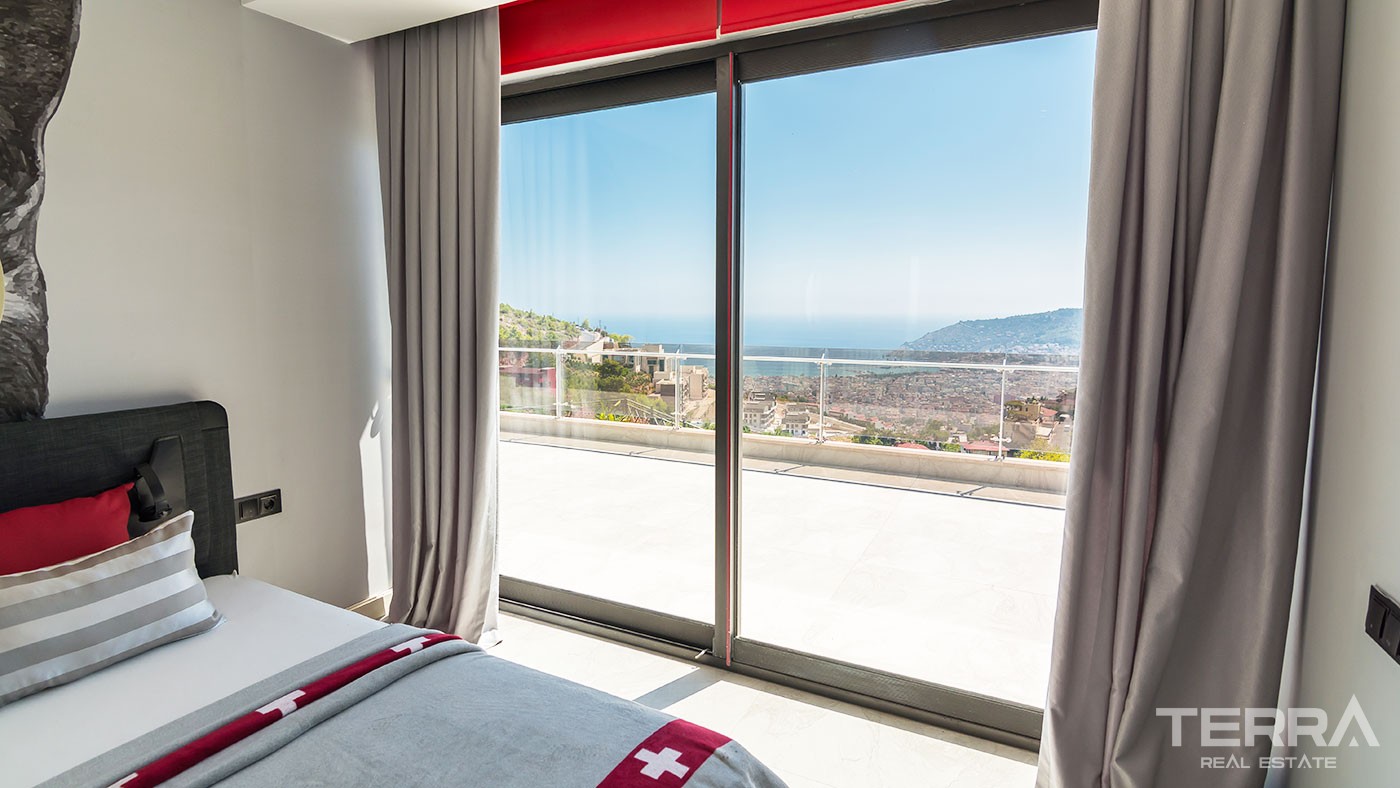 Appartement Avec Vue Mer A Couper le Souffle à Alanya Bektaş - 46871