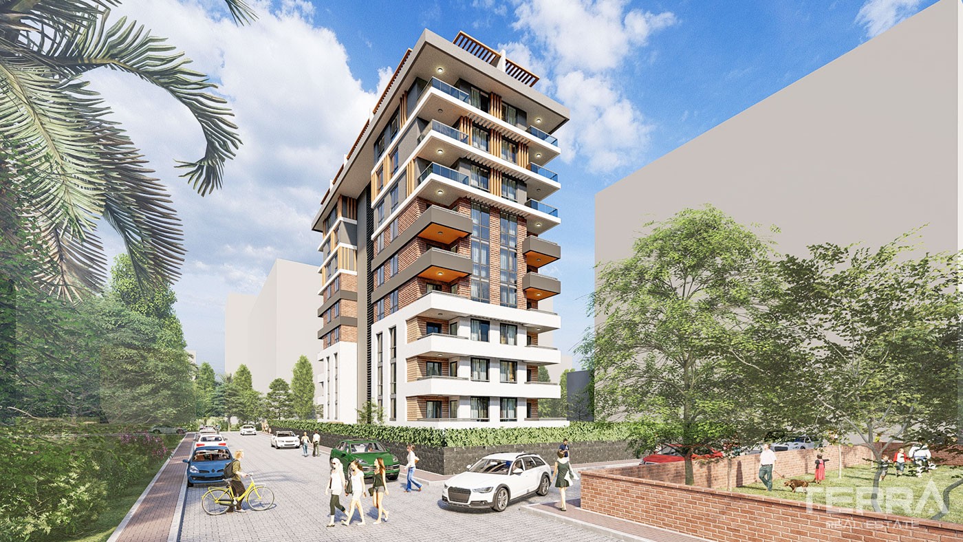 Apartments to Buy in Alanya Mahmutlar Within Walking Beach Distance - 46901