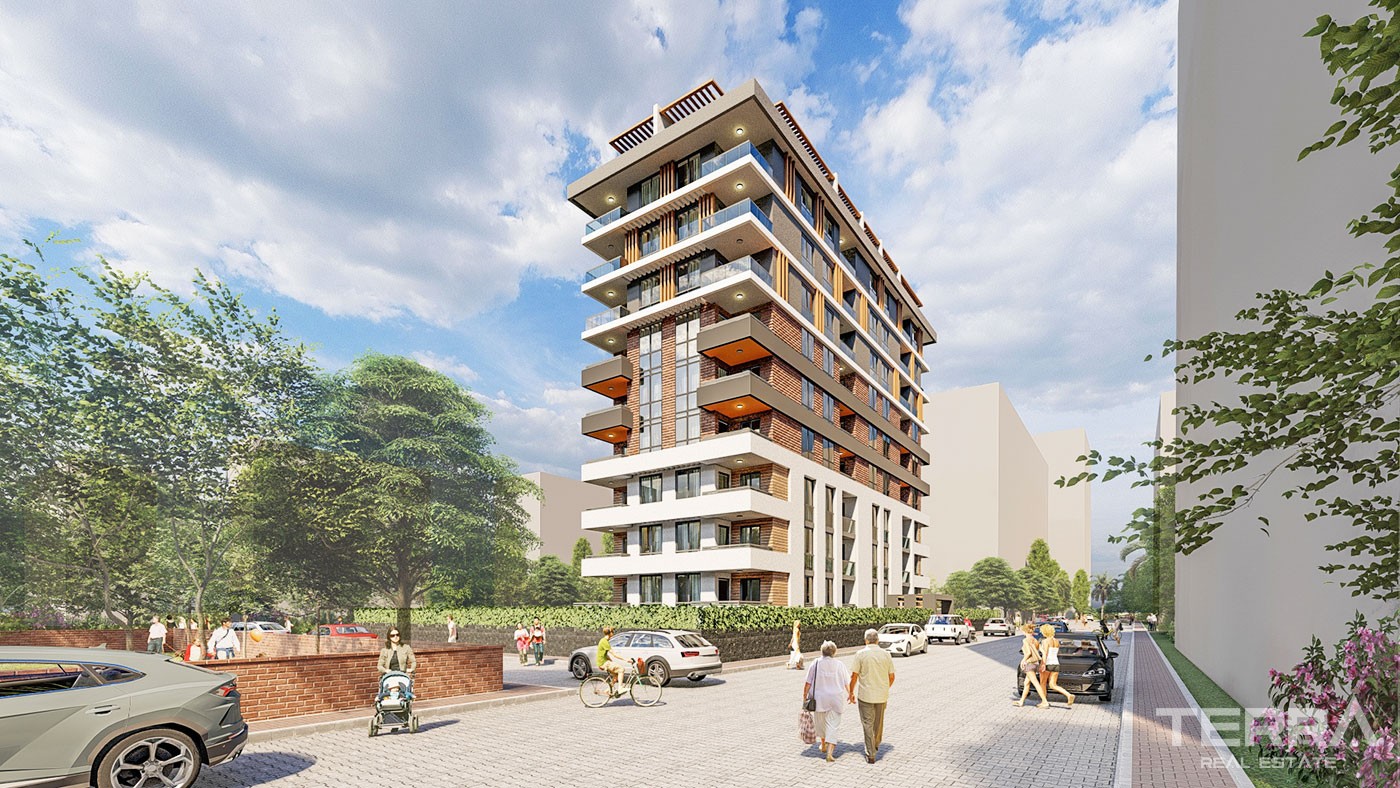 Apartments to Buy in Alanya Mahmutlar Within Walking Beach Distance - 46902