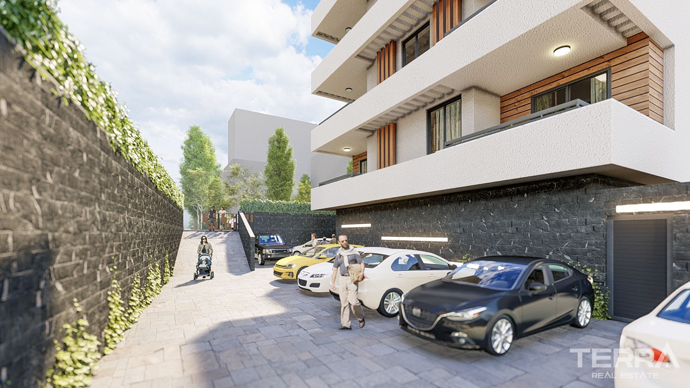 Apartments to Buy in Alanya Mahmutlar Within Walking Beach Distance - 46917