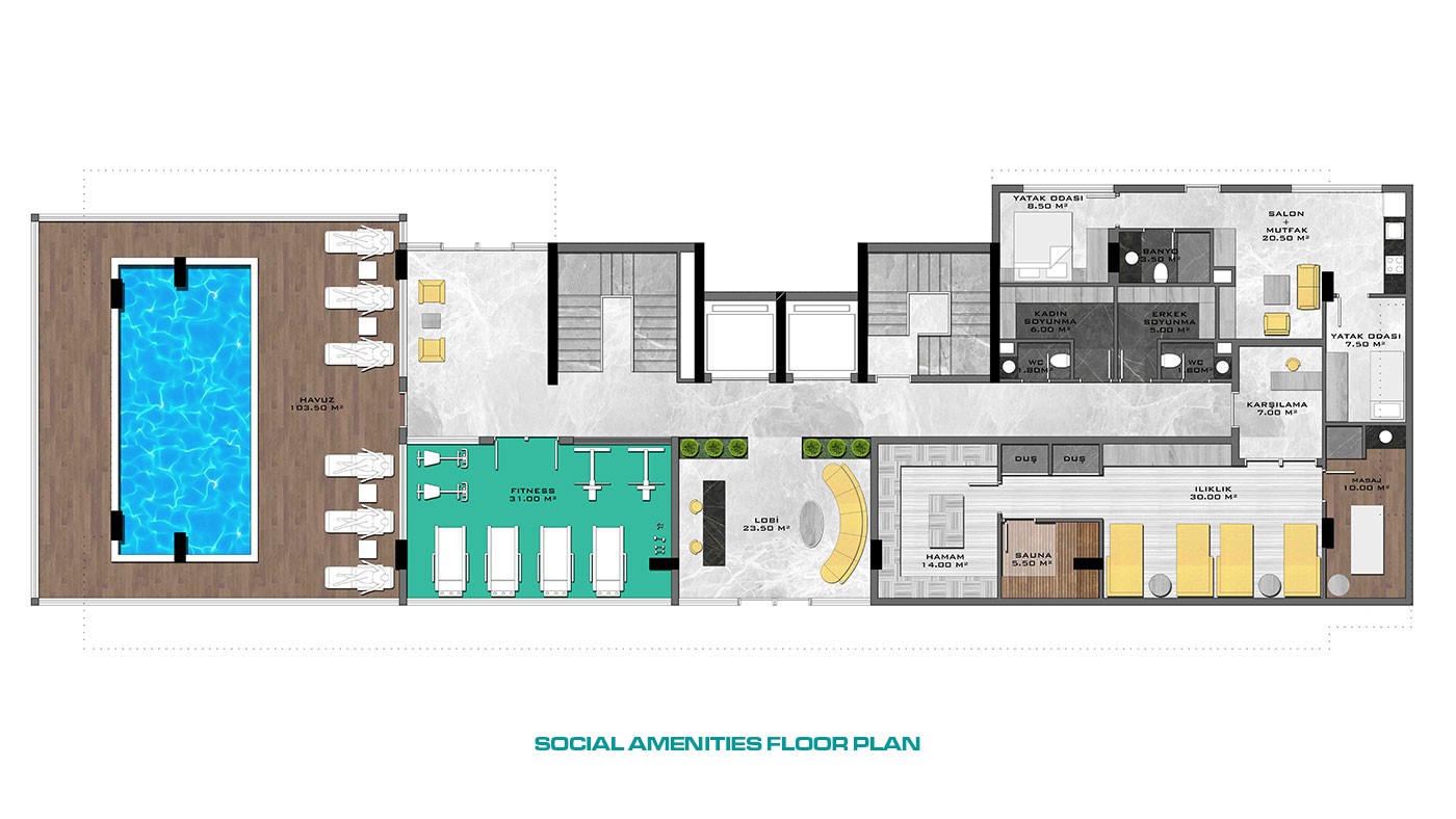 Apartments to Buy in Alanya Mahmutlar Within Walking Beach Distance - 46932