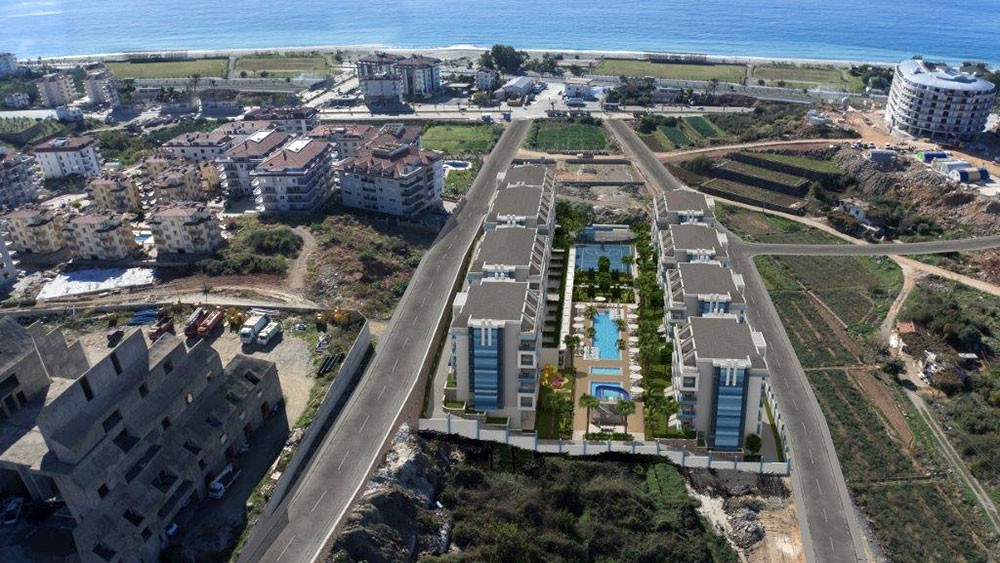 Apartments for Sale in Kestel, Alanya – Aura Blue - 488