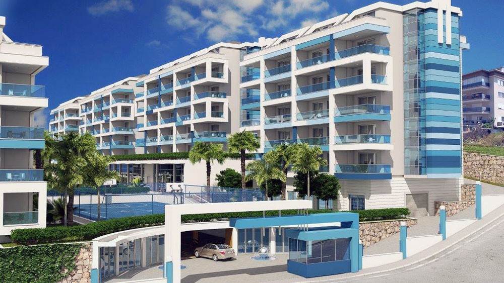 Apartments for Sale in Kestel, Alanya – Aura Blue - 493
