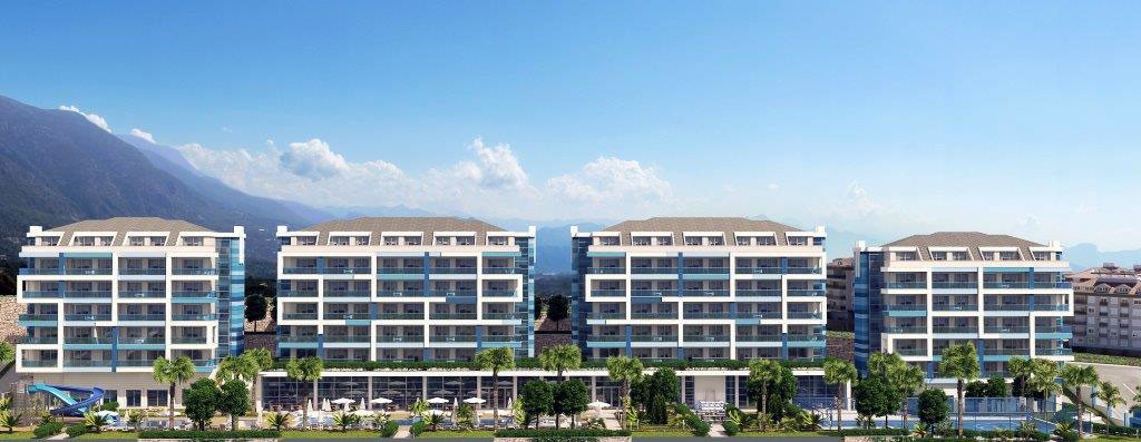 Apartments for Sale in Kestel, Alanya – Aura Blue - 494