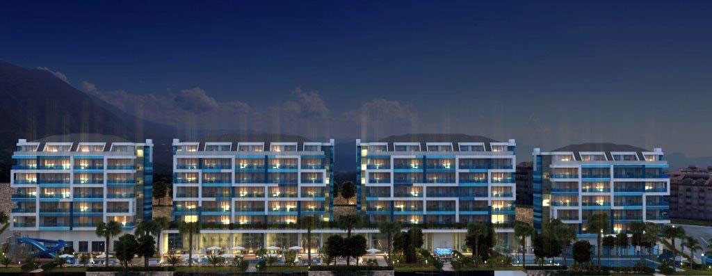 Apartments for Sale in Kestel, Alanya – Aura Blue - 495