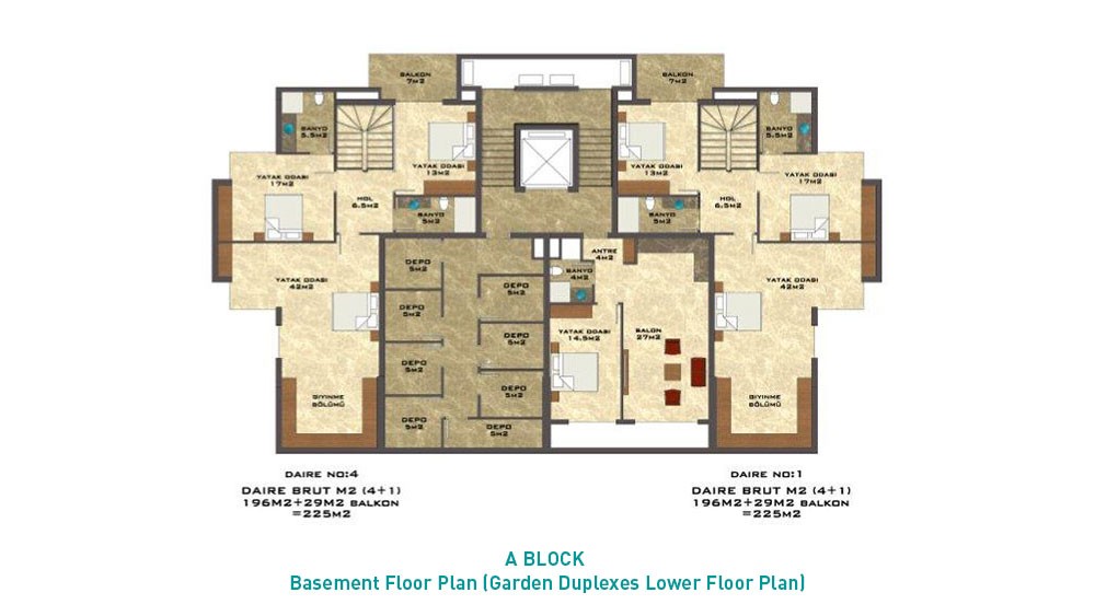 Apartments for Sale in Kestel, Alanya – Aura Blue - 497