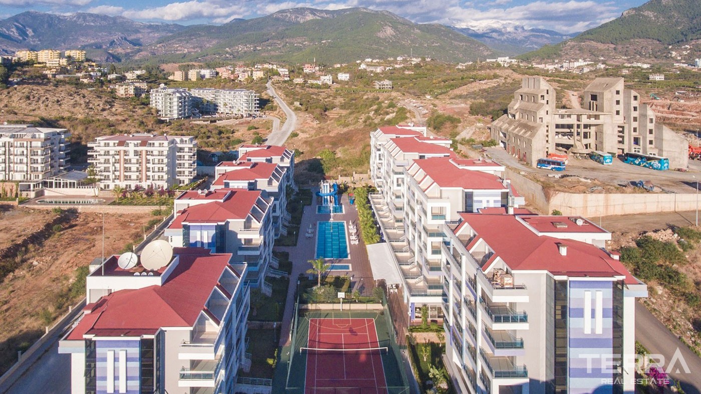 Apartments for Sale in Kestel, Alanya – Aura Blue - 44142