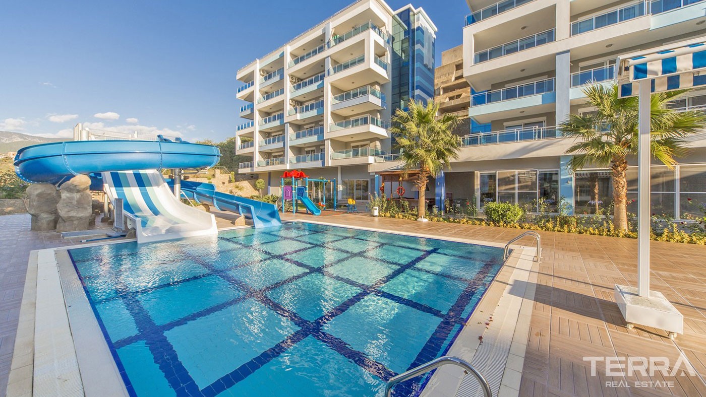 Apartments for Sale in Kestel, Alanya – Aura Blue - 44144