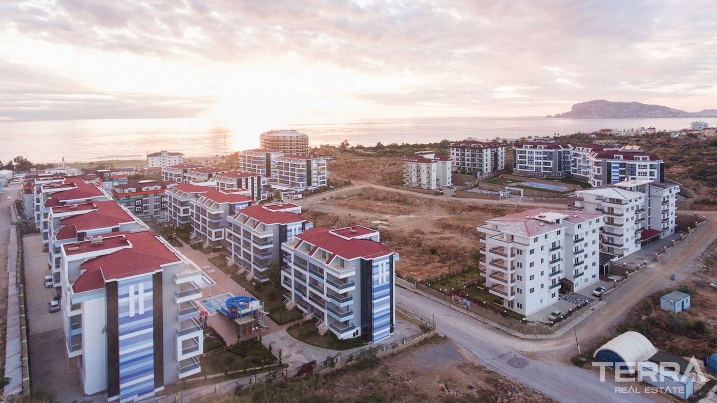 Apartments for Sale in Kestel, Alanya – Aura Blue - 44152