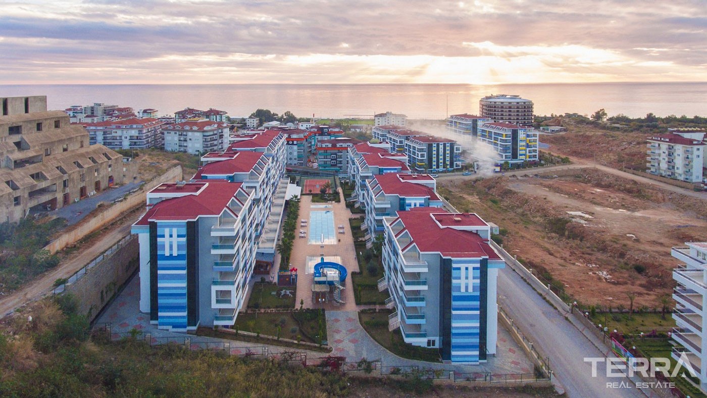 Apartments for Sale in Kestel, Alanya – Aura Blue - 44154
