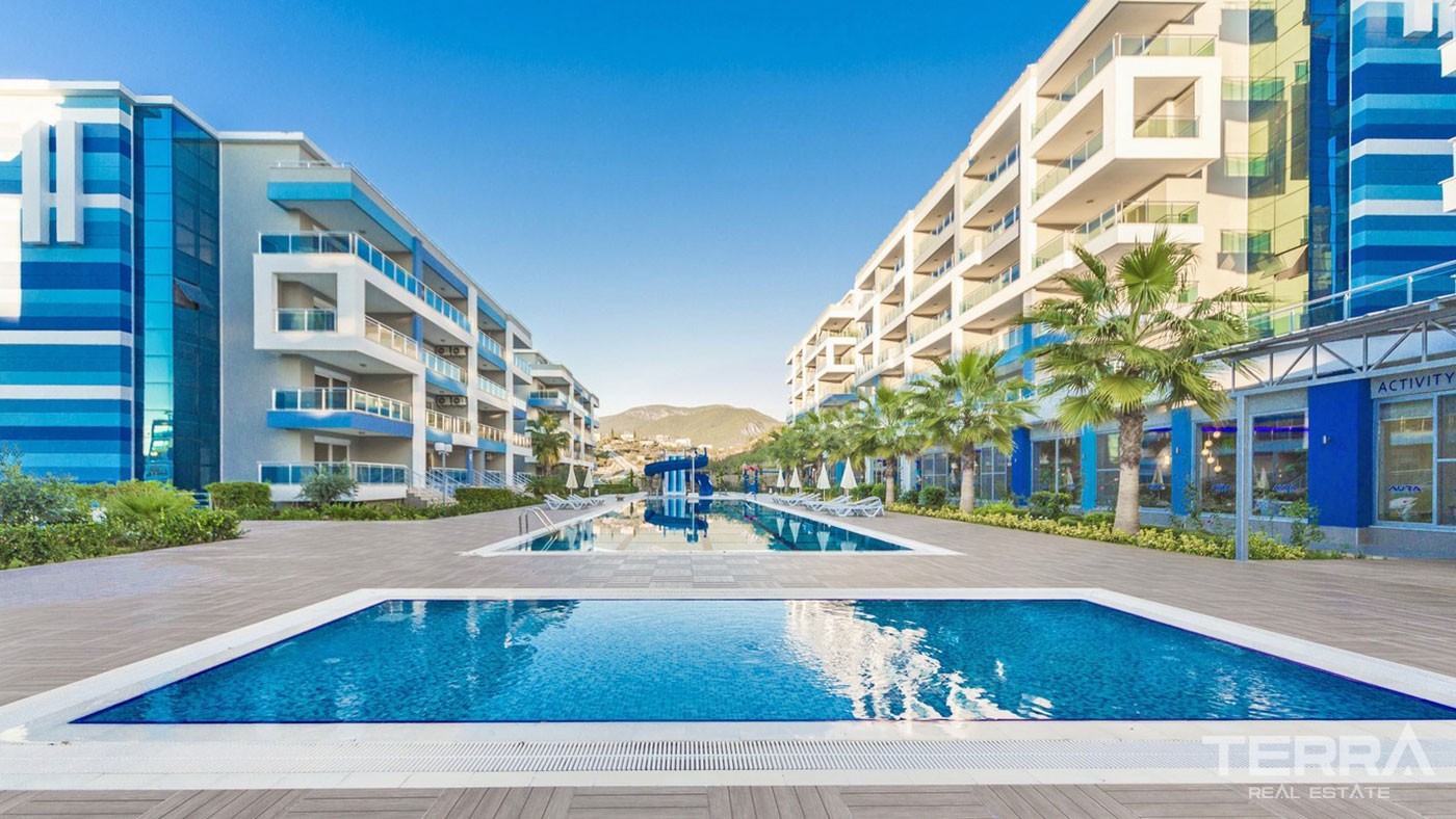 Apartments for Sale in Kestel, Alanya – Aura Blue - 44159