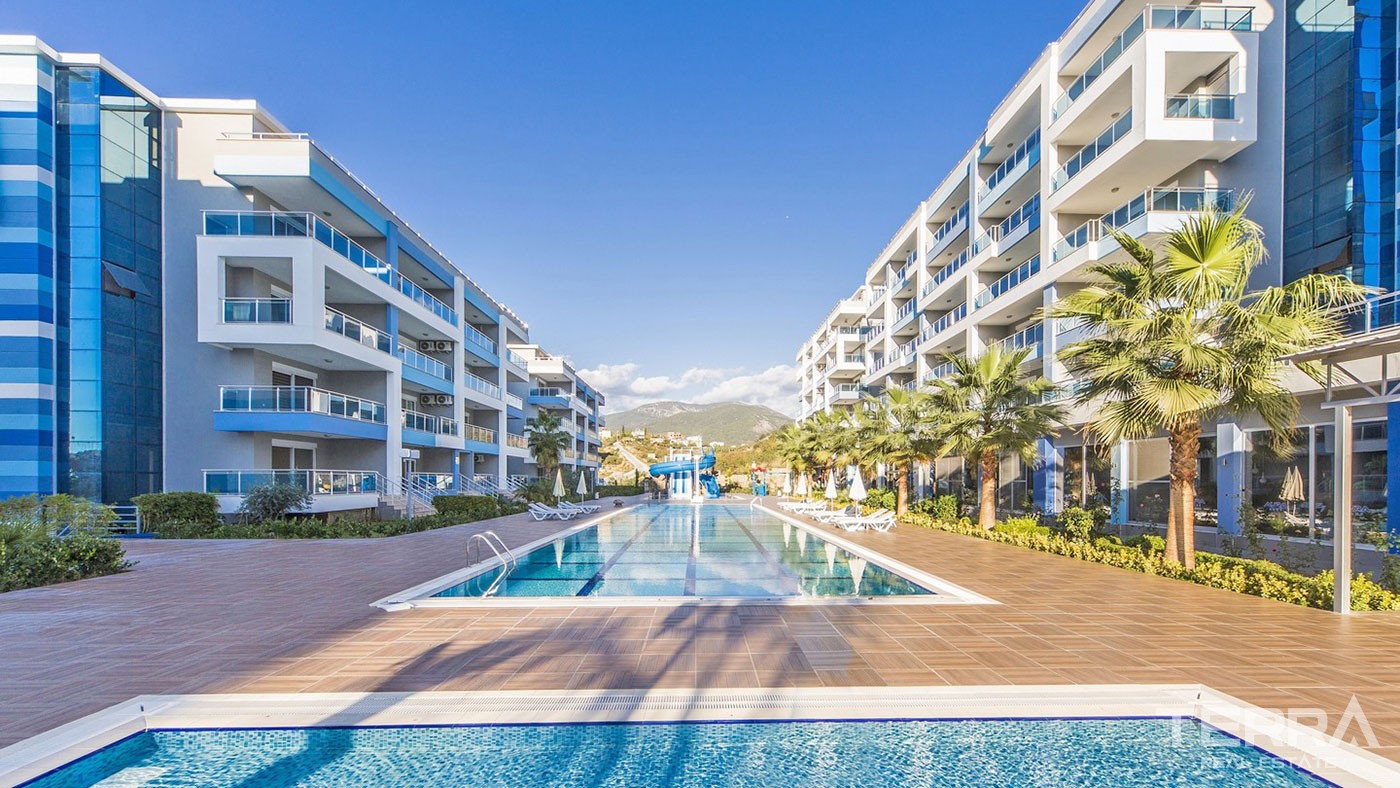 Apartments for Sale in Kestel, Alanya – Aura Blue - 44163