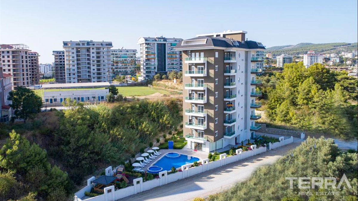 Appartements Bon Marché à Avsallar à 1 km de la Belle Plage de Sable - 46933