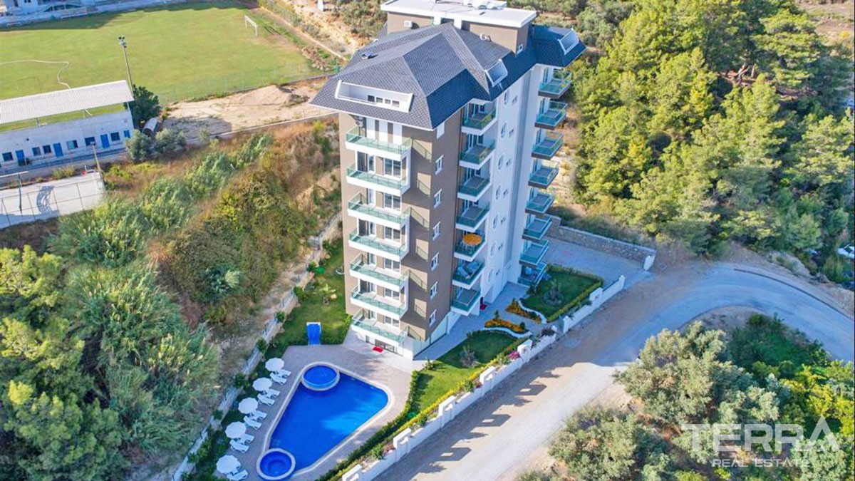 Appartements Bon Marché à Avsallar à 1 km de la Belle Plage de Sable - 46936