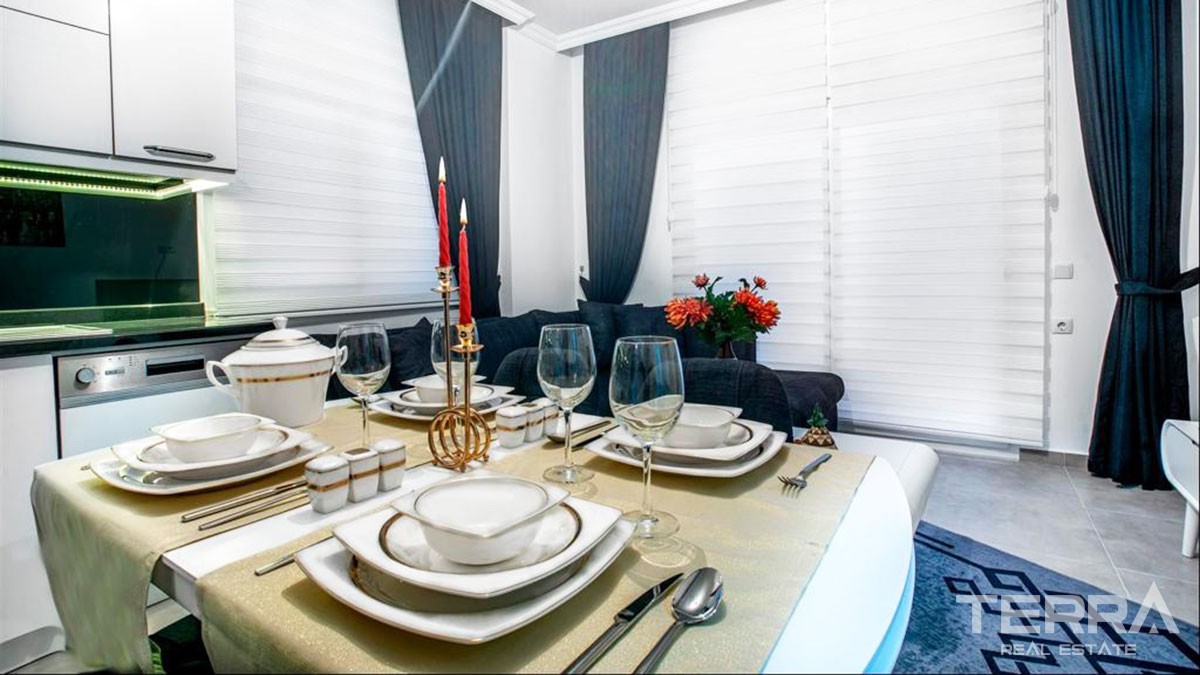 Appartements Bon Marché à Avsallar à 1 km de la Belle Plage de Sable - 46965