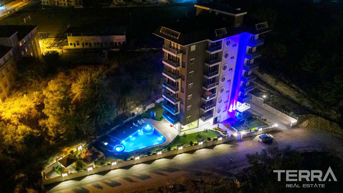 Appartements Bon Marché à Avsallar à 1 km de la Belle Plage de Sable - 46980