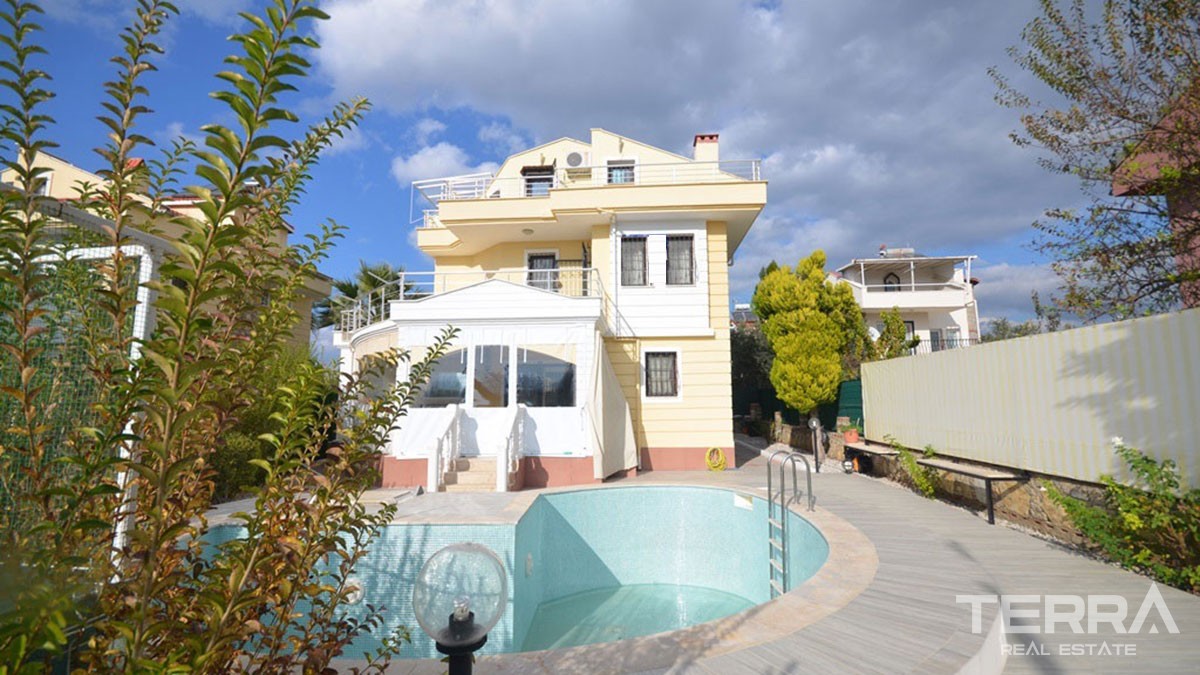Large Detached Villa to Buy in Fethiye Çalış and Ready to Move in - 47002