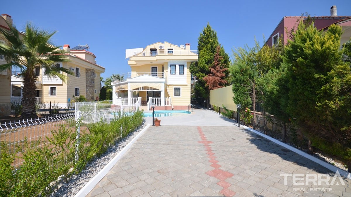 Large Detached Villa to Buy in Fethiye Çalış and Ready to Move in - 47391